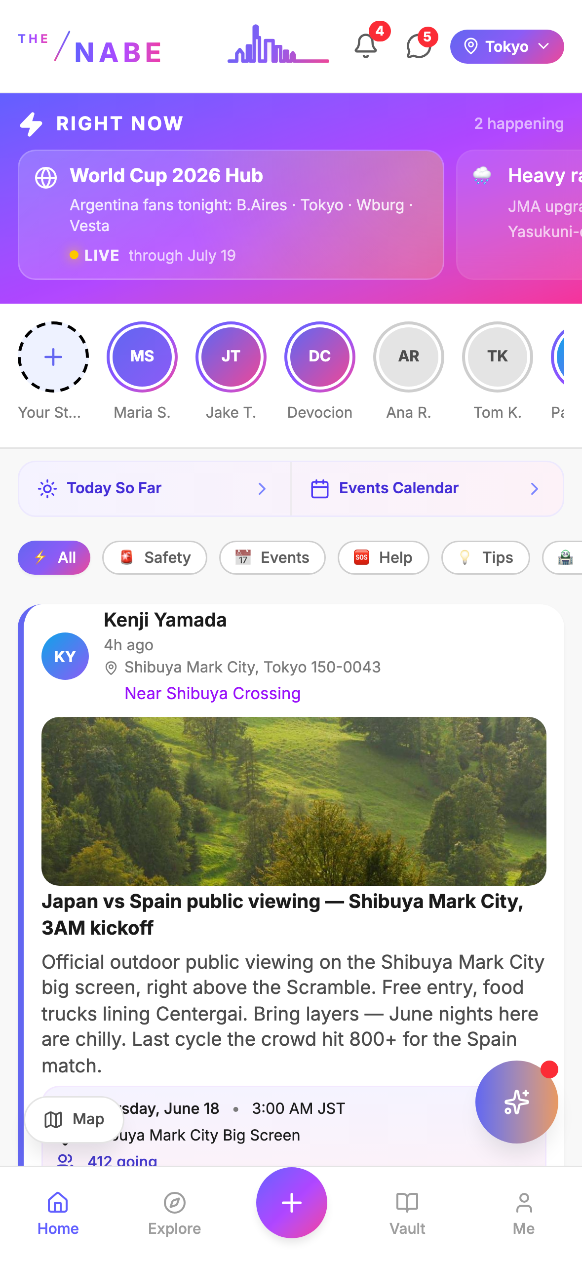 Tokyo feed